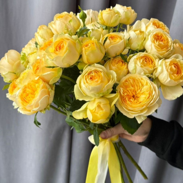 Букет 7 желтых роз в Красногвардейском
