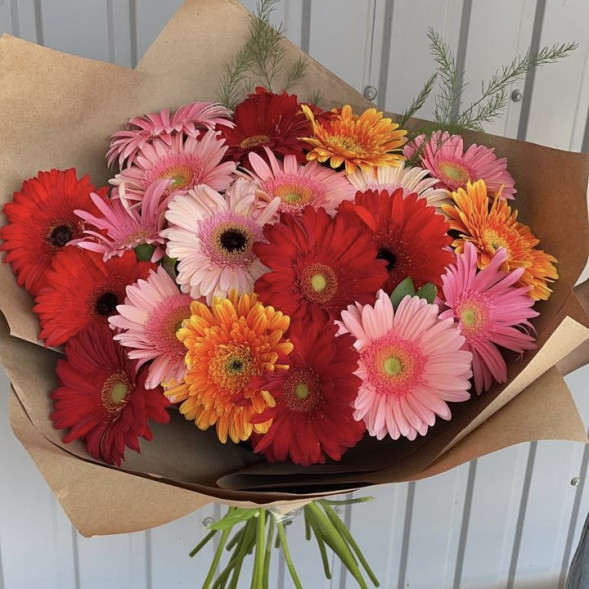 Букет Гербера микс в Красногвардейском