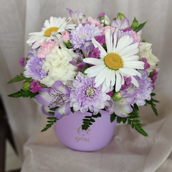 Композиция в коробке «Прекрасный день» в Красногвардейском