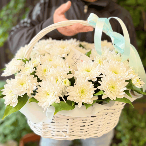 Композиция в корзине &quot;Блеск цветов&quot; в Красногвардейском