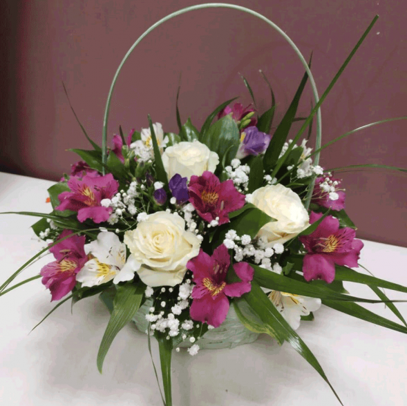 Композиция в корзине &quot;Невероятная&quot; в Красногвардейском